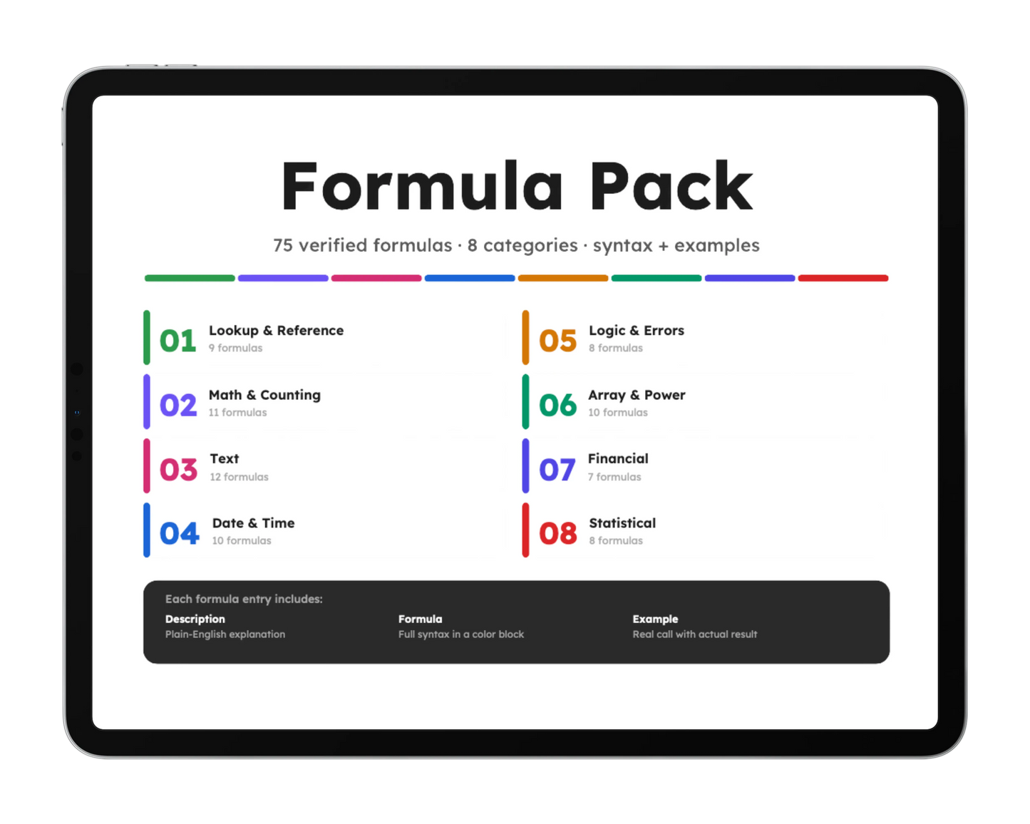 Formula Pack