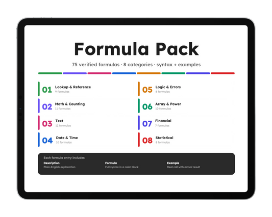 Formula Pack