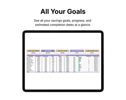 Savings Tracker
