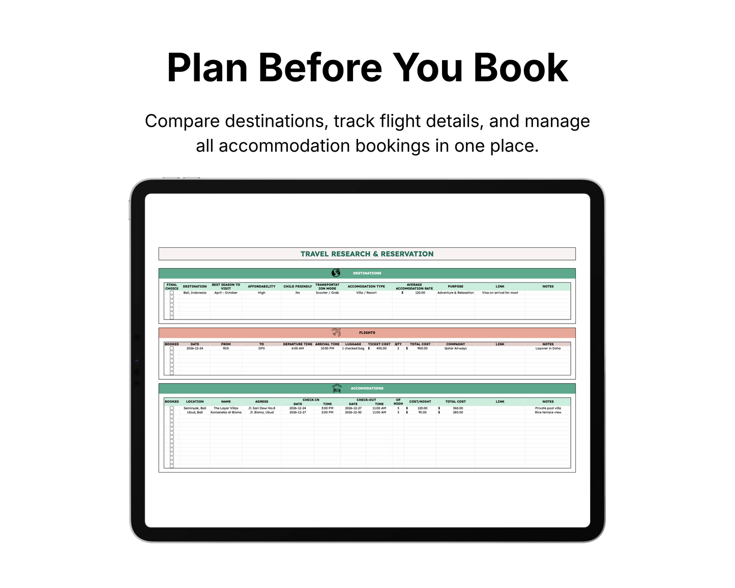Travel Planner