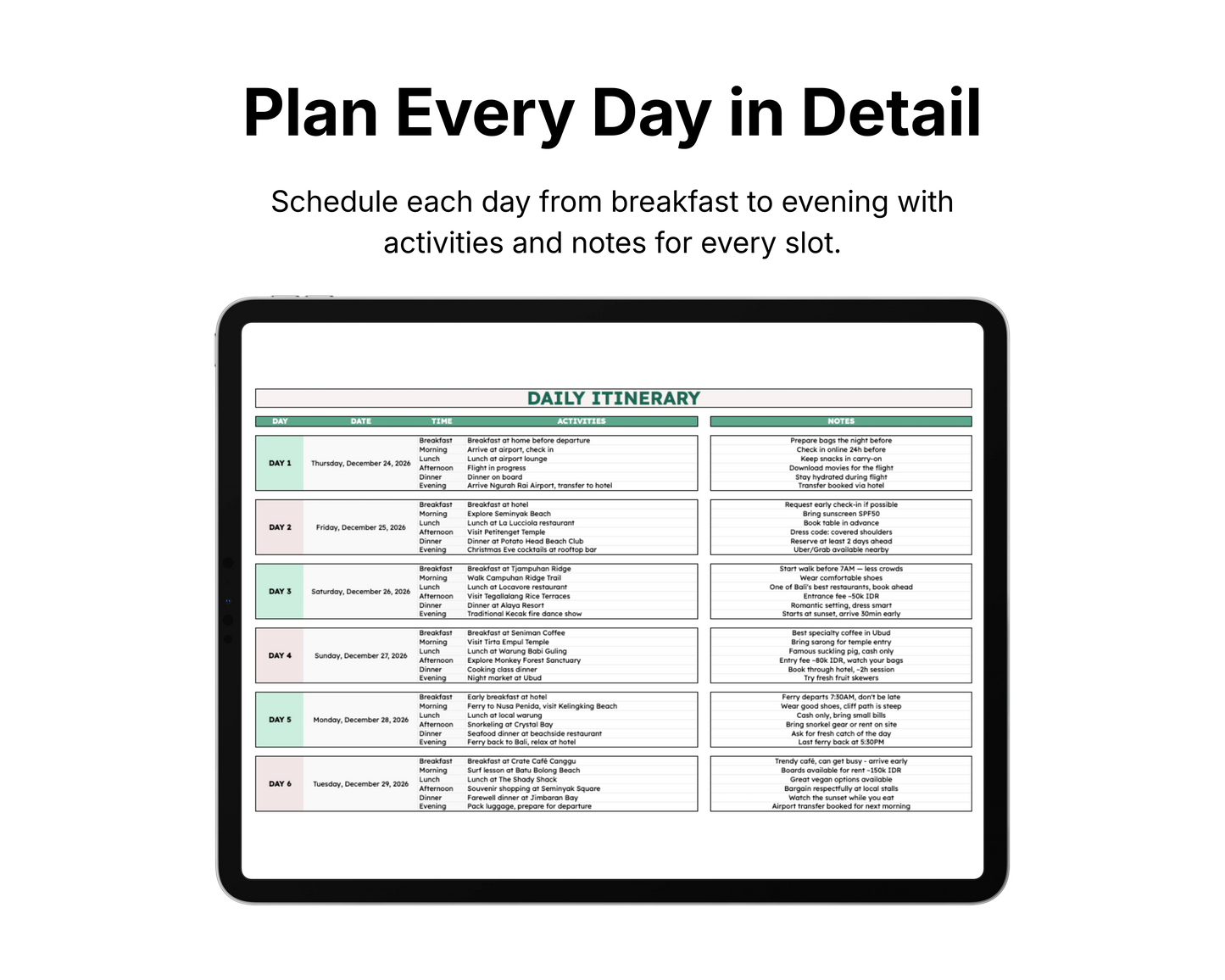 Travel Planner